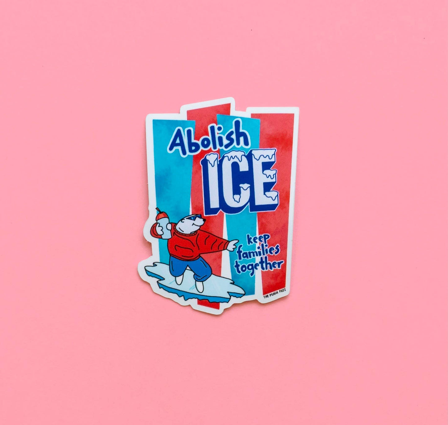 Abolish Ice Sticker